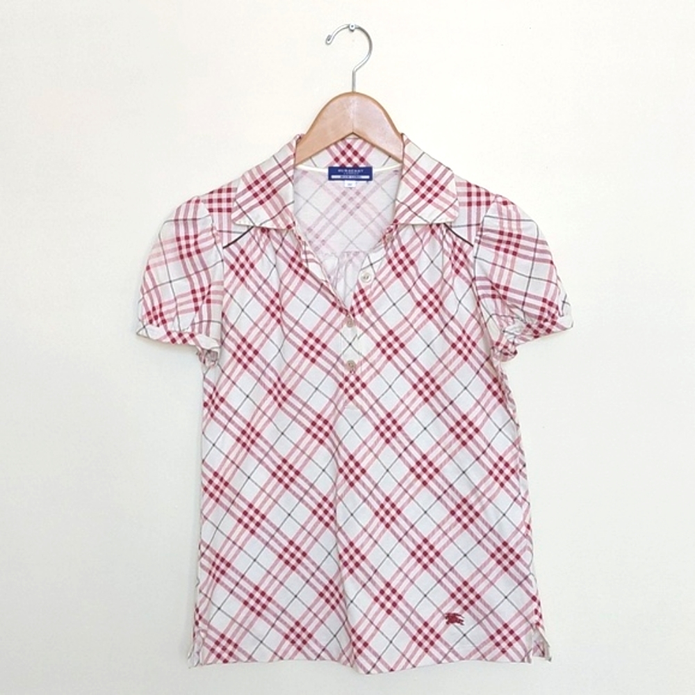 Authentic Burberry london blue label short sleeves top
